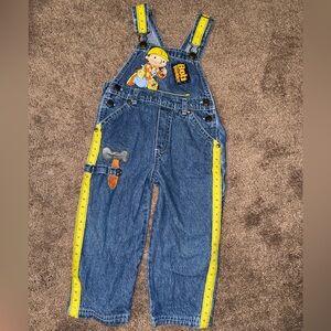 Vintage Bob the builder overalls